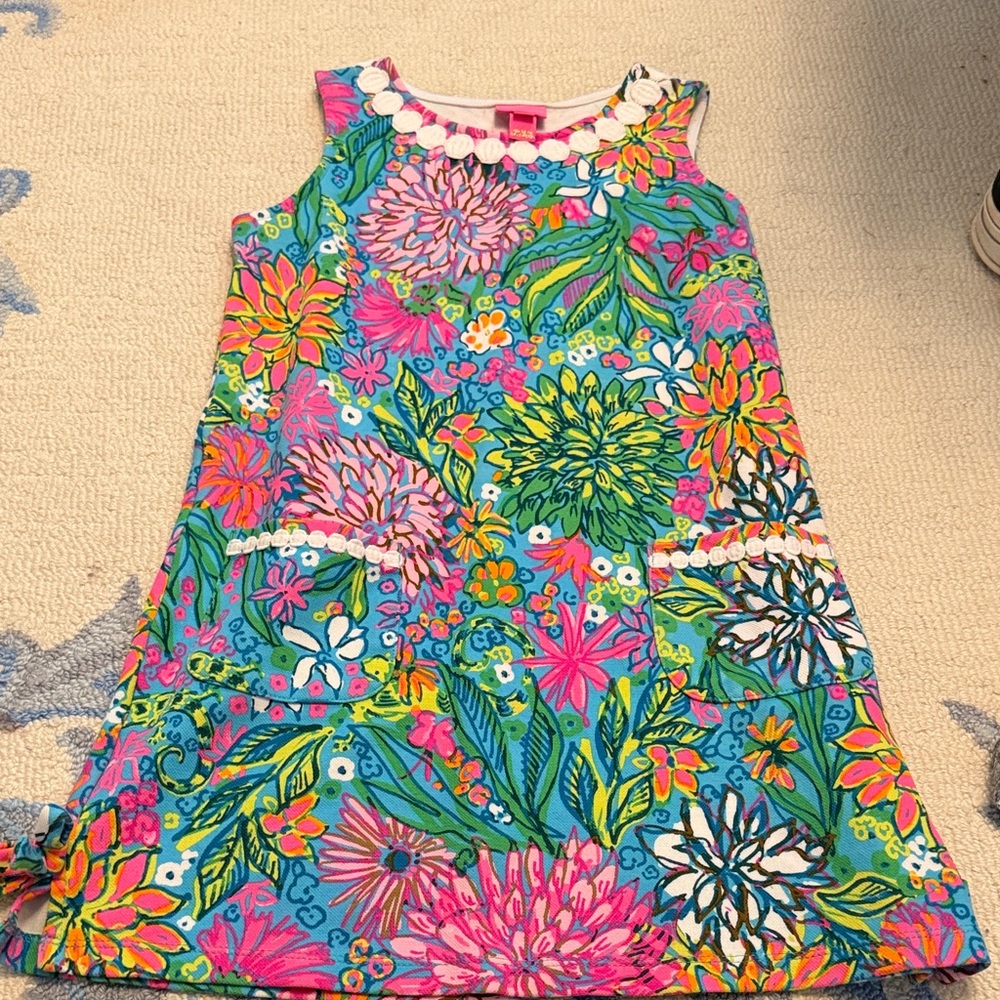 Lilly Pulitzer Vibrant Floral Kids Dress